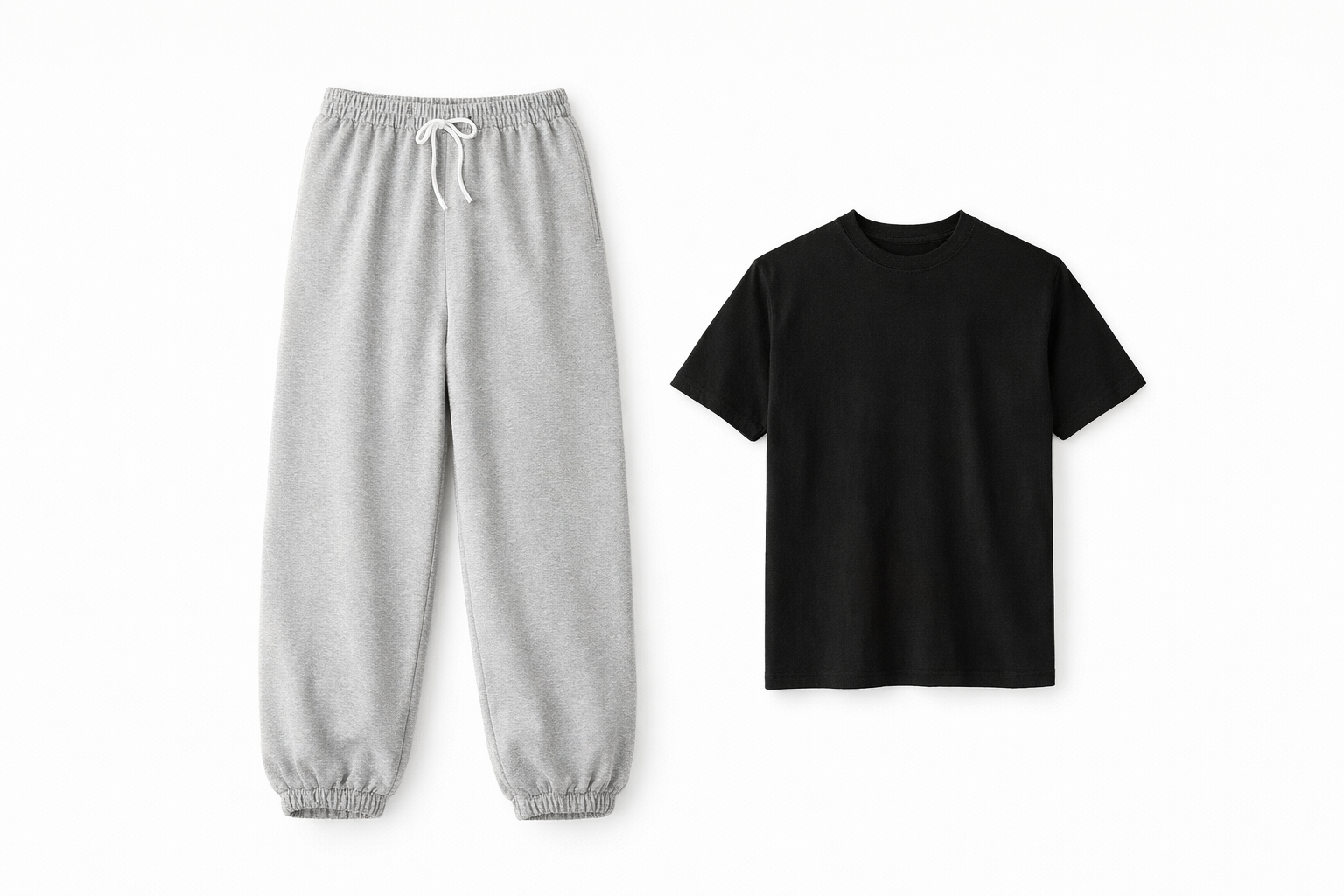 Oversize Combo Set - Grey