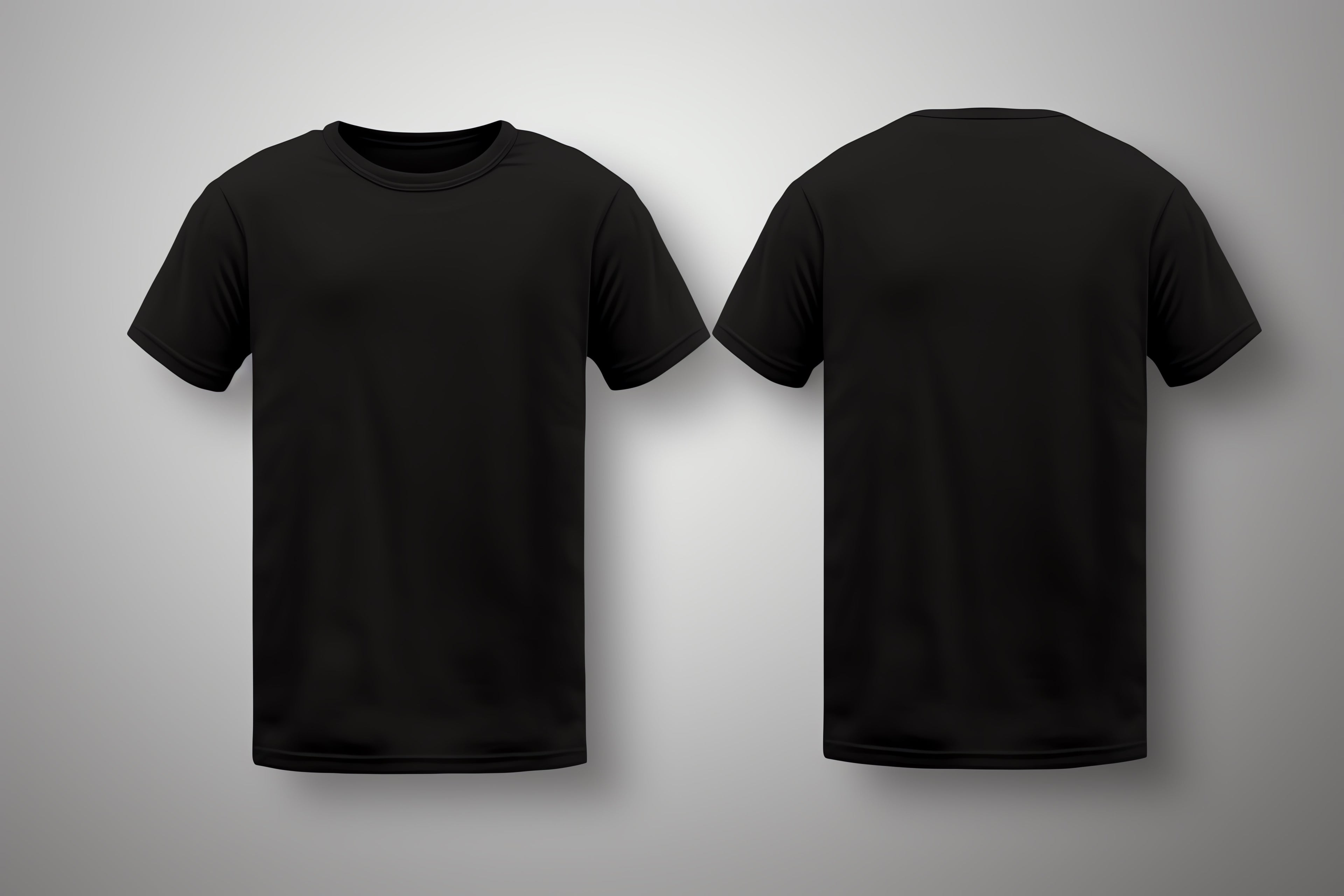 Classic Plain Black T-Shirt